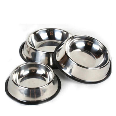 New Pets Dog Cat Puppy Anti Skid Stainless Steel Travel Feeding Food Water Bowl Dish
New Pets Dog Cat Puppy Anti Skid Stainless Steel Travel Feeding Food Water Bowl Dish