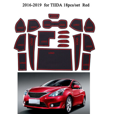 18pcsset Non-slip Slot Pad Door Groove Cup Holder Mat Car Inner Decor Replacement For Nissan Tiida 2016-2019
18pcsset Non-slip Slot Pad Door Groove Cup Holder Mat Car Inner Decor Replacement For Nissan Tiida 2016-2019
