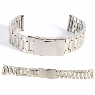 Leisure Watchbands Stainless Steel Watch Band Strap Straight Snaps Bracelet 18mm 20mm 22mm
Leisure Watchbands Stainless Steel Watch Band Strap Straight Snaps Bracelet 18mm 20mm 22mm