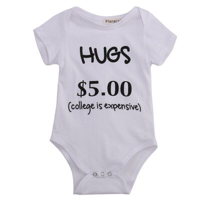 Newborn Toddler Baby Boy Girl Bodysuit Outfits Funny Hugs Romper Cotton Clothes 0-24M
Newborn Toddler Baby Boy Girl Bodysuit Outfits Funny Hugs Romper Cotton Clothes 0-24M