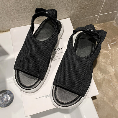 Chic Fairy Fish-Mouth Sandals Female Summer Students Joker Korean Flat Bottom Simple Leisure Female Shoes
Chic Fairy Fish-Mouth Sandals Female Summer Students Joker Korean Flat Bottom Simple Leisure Female Shoes