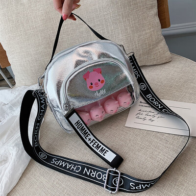 On the new ins super fire cartoon cute bag female 2019 new Korean version of the wild shoulder slung fashion handbag
On the new ins super fire cartoon cute bag female 2019 new Korean version of the wild shoulder slung fashion handbag