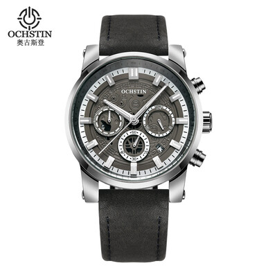 Augustus OCHSTIN multi-function three-eye calendar multi-function leather mens watch mens watch
Augustus OCHSTIN multi-function three-eye calendar multi-function leather mens watch mens watch