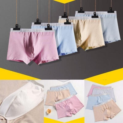 Hot Sell Men Cotton Breathable Underwear Boxer Briefs Shorts Bulge Pouch Underpants Blue Pink Grey Khaki
Hot Sell Men Cotton Breathable Underwear Boxer Briefs Shorts Bulge Pouch Underpants Blue Pink Grey Khaki