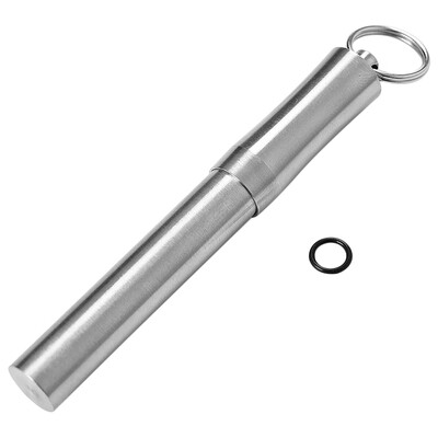 Pocket Toothpick Holder Box Toothpick Box Metal Waterproof Aluminum Alloy Pill Case with Key Ring
Pocket Toothpick Holder Box Toothpick Box Metal Waterproof Aluminum Alloy Pill Case with Key Ring