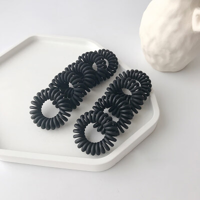 Nika NIKA high elastic does not hurt hair telephone line hair ring hair rope Korean version of the matte scalp leather black 12
Nika NIKA high elastic does not hurt hair telephone line hair ring hair rope Korean version of the matte scalp leather black 12