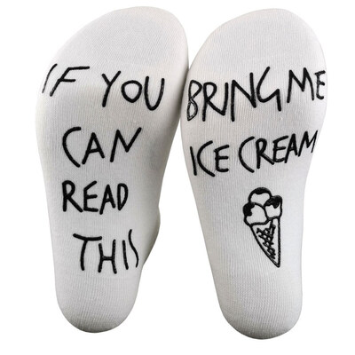 Personalized socks letter print socksIFYOUCANREADTHISBRINGME letter cotton socks - gray socks in stockings
Personalized socks letter print socksIFYOUCANREADTHISBRINGME letter cotton socks - gray socks in stockings