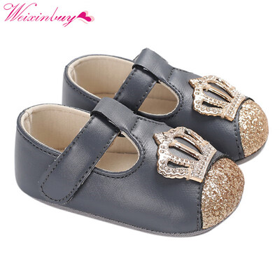 Baby Shoes Newborn Baby Girl Shoes PU Crown Bling Fashion Princess Shoes First Walker PU Baby Gift Spring
Baby Shoes Newborn Baby Girl Shoes PU Crown Bling Fashion Princess Shoes First Walker PU Baby Gift Spring