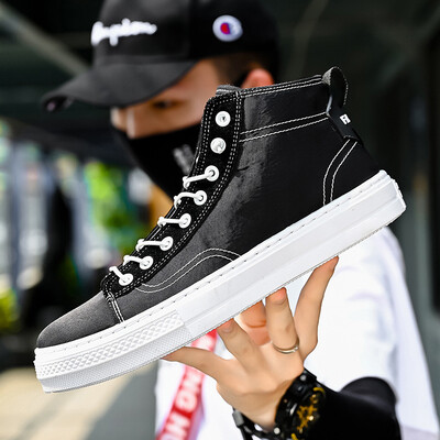 Mens shoes canvas shoes high-top shoes breathable shoes casual white shoes mens tide shoes
Mens shoes canvas shoes high-top shoes breathable shoes casual white shoes mens tide shoes