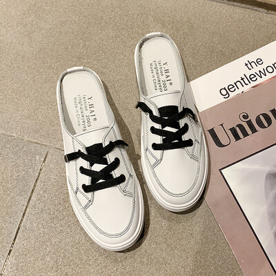 White shoes women summer 2019 new Baotou half slippers women wear fashion tide sandals without heel loafers shoes
White shoes women summer 2019 new Baotou half slippers women wear fashion tide sandals without heel loafers shoes