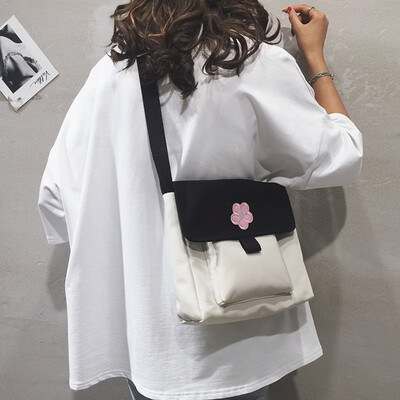 Big bag female 2019 new Korean casual wild broadband shoulder bag Harajuku wind canvas bag ins Messenger bag
Big bag female 2019 new Korean casual wild broadband shoulder bag Harajuku wind canvas bag ins Messenger bag