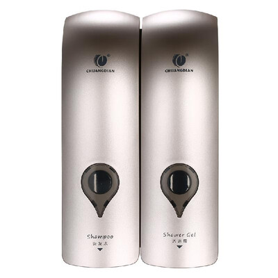 CHUANGDIAN 300ml2 Wall Mounted Double-Head Manual Soap Dispenser Shower Gel Liquid Shampoo Dispenser Holder for Hotel Home Bathro
CHUANGDIAN 300ml2 Wall Mounted Double-Head Manual Soap Dispenser Shower Gel Liquid Shampoo Dispenser Holder for Hotel Home Bathro