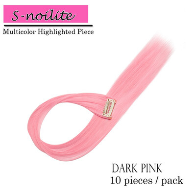 Colored Party Highlights Straight Hair Clip Extensions Heat-Resistant Synthetic Hair Extensions in Multiple Colors
Colored Party Highlights Straight Hair Clip Extensions Heat-Resistant Synthetic Hair Extensions in Multiple Colors