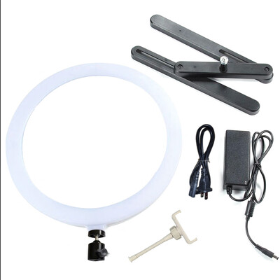 14" RGB Multicolor LED Ring Light 240pcs LEDs Stepless Lighting Dimmable Fill Light Lamp for Selfie Makeup Camera Phone Video Shoo
14" RGB Multicolor LED Ring Light 240pcs LEDs Stepless Lighting Dimmable Fill Light Lamp for Selfie Makeup Camera Phone Video Shoo