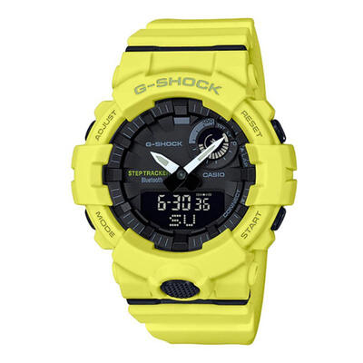 Casio G-Shock GBA-800-9A Bluetooth Step Tracking Watch Sports Quartz Wristwatch For Men - Yellow 
Casio G-Shock GBA-800-9A Bluetooth Step Tracking Watch Sports Quartz Wristwatch For Men - Yellow