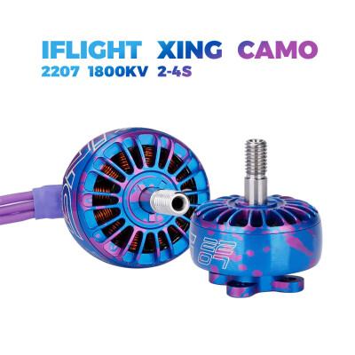 Tailored 2Pcs iFlight XING 2207 24S 1700180024502750KV Brushless Motor For FPV Drone
Tailored 2Pcs iFlight XING 2207 24S 1700180024502750KV Brushless Motor For FPV Drone