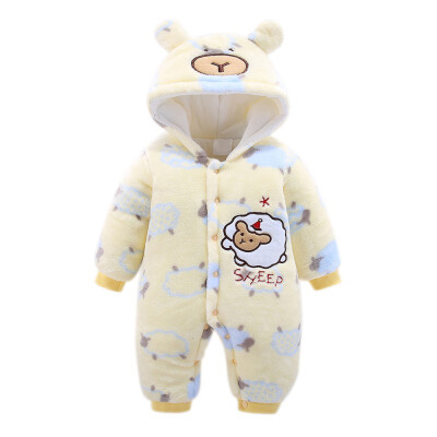 Newborn Baby Romper 2019 Winter Infant Jumpsuit Thick Warm Baby Boy Girl Clothes Flannel Cartoon Print Hoodie Rompers 3-12M
Newborn Baby Romper 2019 Winter Infant Jumpsuit Thick Warm Baby Boy Girl Clothes Flannel Cartoon Print Hoodie Rompers 3-12M