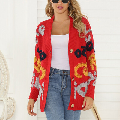 〖Follure〗Women V-Neck Casual Button Long Sleeve Knitted Sweater Loose Cover Up Cardigan
〖Follure〗Women V-Neck Casual Button Long Sleeve Knitted Sweater Loose Cover Up Cardigan