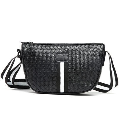 Korean version knitted single shoulder bag mens Bag Fashion dumpling backpack single shoulder bag recreational Street slant strad
Korean version knitted single shoulder bag mens Bag Fashion dumpling backpack single shoulder bag recreational Street slant strad