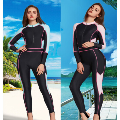 Saidsome Swimsuit for Women One Piece Long-sleeve Surfing Suit Sun Protection diving suit diving water diving mask
Saidsome Swimsuit for Women One Piece Long-sleeve Surfing Suit Sun Protection diving suit diving water diving mask