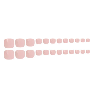 24 Pcs 12 Sizes Short Full Cover Fake Toe Nails Candy Colorful Press-on Toenail Artificial Nail Art Tips
24 Pcs 12 Sizes Short Full Cover Fake Toe Nails Candy Colorful Press-on Toenail Artificial Nail Art Tips