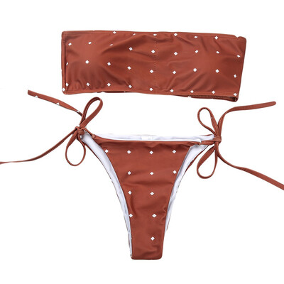 Saidsome Women Bandage Print Padded Bra Beach Halter Bikini Set Swimwer Wrapped Chest
Saidsome Women Bandage Print Padded Bra Beach Halter Bikini Set Swimwer Wrapped Chest