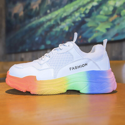 Mhysa 2019 New Autumn White Mesh Women Sneakers Fashion Thick Bottom Womens Platform Sneakers Casual Shoes Zapatos De Mujer
Mhysa 2019 New Autumn White Mesh Women Sneakers Fashion Thick Bottom Womens Platform Sneakers Casual Shoes Zapatos De Mujer