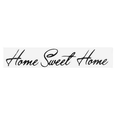Black PVC Wall Sticker Sweet Home Flower Vinyl Art Decal Home Room Decoration Removable
Black PVC Wall Sticker Sweet Home Flower Vinyl Art Decal Home Room Decoration Removable