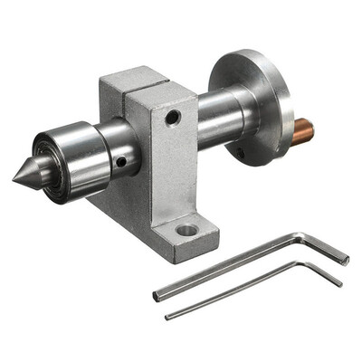 〖Follure〗Mini Woodworking Lathe Drilling Tail Seat DIY Accessories Rotary Thimble SILVER
〖Follure〗Mini Woodworking Lathe Drilling Tail Seat DIY Accessories Rotary Thimble SILVER