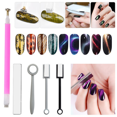 〖Follure〗5PCS Magnet Stick Tool 3D Magnetic Cat Eye Gel Magic Nail Art Manicure One Line
〖Follure〗5PCS Magnet Stick Tool 3D Magnetic Cat Eye Gel Magic Nail Art Manicure One Line