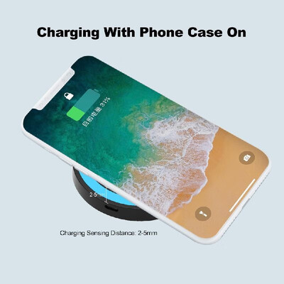 Portable Mini Qi Wireless Power Charger Wireless Charging Pad Ultrathin Design for iPhone X 8 Plus Samsung S8 LG
Portable Mini Qi Wireless Power Charger Wireless Charging Pad Ultrathin Design for iPhone X 8 Plus Samsung S8 LG