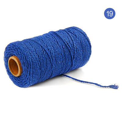 Toponeto 100m Long100Yard Pure Cotton Twisted Cord Rope Crafts Macrame Artisan String
Toponeto 100m Long100Yard Pure Cotton Twisted Cord Rope Crafts Macrame Artisan String