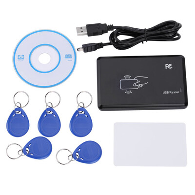 125 khz Programmer RFID Duplicator Copier EM ID Card Reader Writer Copier EM4305 T5577 Keys Cards
125 khz Programmer RFID Duplicator Copier EM ID Card Reader Writer Copier EM4305 T5577 Keys Cards