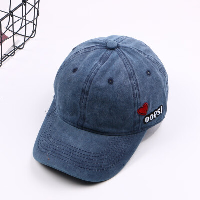 chic style fashion retro water wash love embroidered baseball hat womens summer sun hat soft top duck tongue elbow hat
chic style fashion retro water wash love embroidered baseball hat womens summer sun hat soft top duck tongue elbow hat