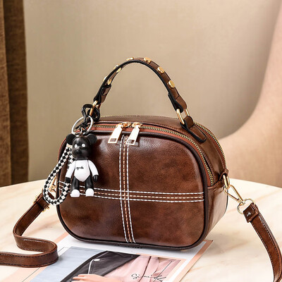 The Korean version of Shangxin Womens Bag Chao Baitao oblique small round bag retro fashion ladys one-shoulder bag
The Korean version of Shangxin Womens Bag Chao Baitao oblique small round bag retro fashion ladys one-shoulder bag