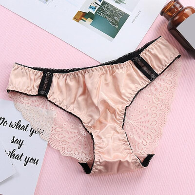 Sexy Women Lace Edge Panties Underwear Soft Briefs Underpants Ultra-Thin Breathable Low Rise Seamless Silk Triangle Briefs
Sexy Women Lace Edge Panties Underwear Soft Briefs Underpants Ultra-Thin Breathable Low Rise Seamless Silk Triangle Briefs
