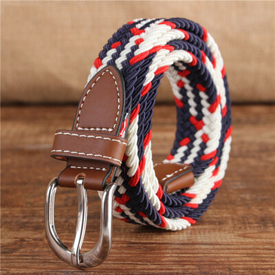 Fashion Unisex belt high quality Elastic tension canvas Alloy pin buckle Men&Women belt solid color casual cowboy Men belt
Fashion Unisex belt high quality Elastic tension canvas Alloy pin buckle Men&Women belt solid color casual cowboy Men belt