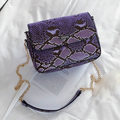 Tailored Womens Fashion Snakeskin Pattern Shoulder Bag Casual Shoulder Bag Messenger Bag
Tailored Womens Fashion Snakeskin Pattern Shoulder Bag Casual Shoulder Bag Messenger Bag