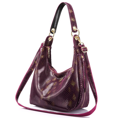REALER brand women genuine leather handbag female shoulder bag with serpentine prints ladies crossbody bag hobos high quality
REALER brand women genuine leather handbag female shoulder bag with serpentine prints ladies crossbody bag hobos high quality