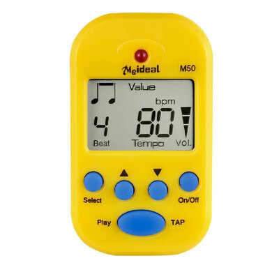 Professional Metronome M50 Digital LCD Clip-on Tuner Metronomfor Guitar Piano Mini Metronomo Musical Instrument Accessories
Professional Metronome M50 Digital LCD Clip-on Tuner Metronomfor Guitar Piano Mini Metronomo Musical Instrument Accessories