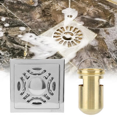 Greensen Bathroom Stainless Steel Deodorant Floor Drain Kitchen Wet Room Shower Drainer
Greensen Bathroom Stainless Steel Deodorant Floor Drain Kitchen Wet Room Shower Drainer