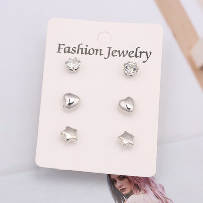 EK782 Trendy 12 pairsset Cute Triangle Crystal Heart Stud Earrings for Women Ball Simulated Pearl Flower Earring Set brincos
EK782 Trendy 12 pairsset Cute Triangle Crystal Heart Stud Earrings for Women Ball Simulated Pearl Flower Earring Set brincos