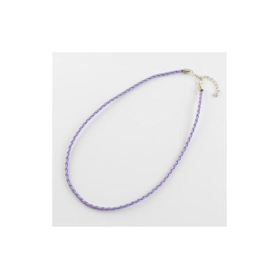 Trendy Braided Imitation Leather Necklace Making with Iron End Chains&Lobster Claw Clasps Platinum Metal Color MediumPurple
Trendy Braided Imitation Leather Necklace Making with Iron End Chains&Lobster Claw Clasps Platinum Metal Color MediumPurple