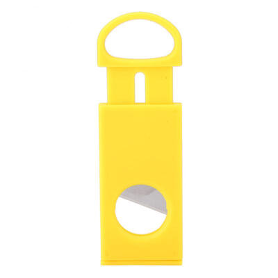 Greensen Portable Yellow Plastic Shell Double Blade Pocket Cigar Cutter Knife Scissors
Greensen Portable Yellow Plastic Shell Double Blade Pocket Cigar Cutter Knife Scissors