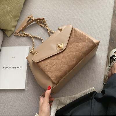 Bag woman large capacity rhombus single shoulder bag new 2019 Korean fashion simple chain bag
Bag woman large capacity rhombus single shoulder bag new 2019 Korean fashion simple chain bag