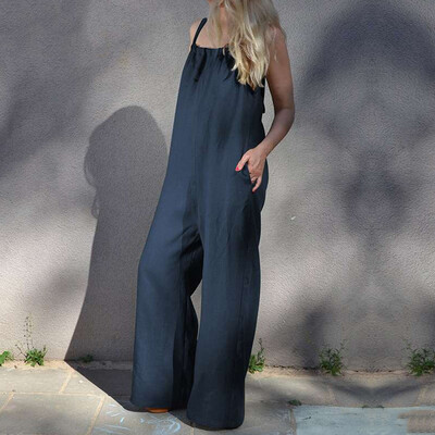 Starmoon Women Summer Sleeveless Loose Wide Leg Bib Pants Jumpsuit Romper Playsuit Plus
Starmoon Women Summer Sleeveless Loose Wide Leg Bib Pants Jumpsuit Romper Playsuit Plus