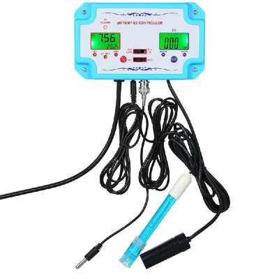 Professional 3 in 1 pHECTEMP Water Quality Detector pH Controller with Relay Plug Repleaceable Electrode BNC Type Probe Water Qu
Professional 3 in 1 pHECTEMP Water Quality Detector pH Controller with Relay Plug Repleaceable Electrode BNC Type Probe Water Qu