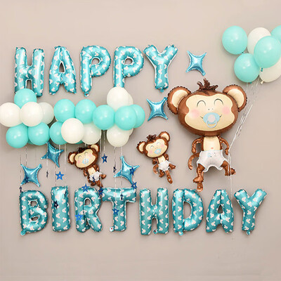FOOJO birthday celebration balloon set children balloon birthday party theme decoration balloon little prince send pump glue point
FOOJO birthday celebration balloon set children balloon birthday party theme decoration balloon little prince send pump glue point