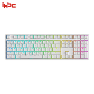 Ikbc typeman F410 108-key mechanical keyboard wired keyboard game keyboard RGB backlight cherry axis backlight keyboard white mute red axis
Ikbc typeman F410 108-key mechanical keyboard wired keyboard game keyboard RGB backlight cherry axis backlight keyboard white mute red axis