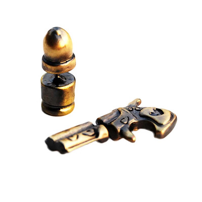 3D Earrings Faux Pistol Gun Bullet Cartridge Stud Earrings Alloy Puncture Piercing Ear Ring Rock Punk Style Women&Men Jewelry
3D Earrings Faux Pistol Gun Bullet Cartridge Stud Earrings Alloy Puncture Piercing Ear Ring Rock Punk Style Women&Men Jewelry